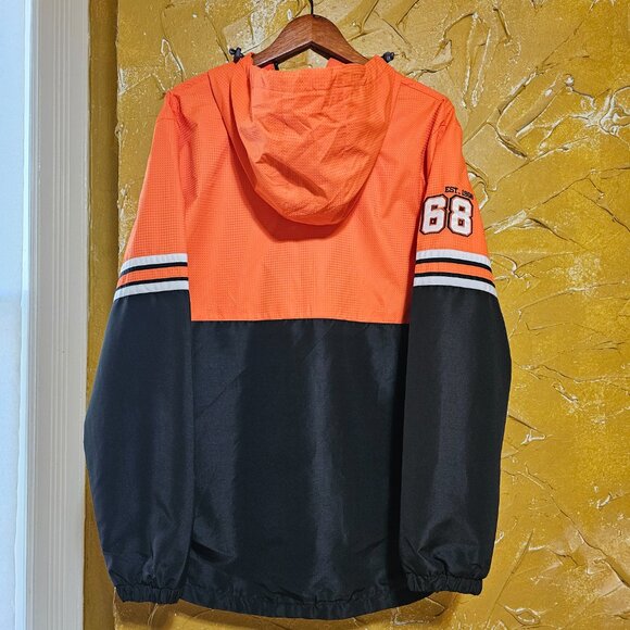 NFL Cincinnati Bengals 100% Polyester Windbreaker Size Large - Picture 2 of 2